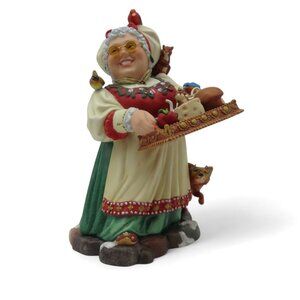 JAMES CHRISTENSEN Mrs Claus Figurine Limited Edition 134/1300 Vintage